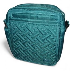 Lug Teal Quilted Flapper Crossbody Bag NWOT MSRP $85